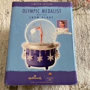 Tara Lipinski limited edition snow globe